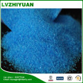 Prix ​​de marché bleu usine de sulfate de cuivre cristallin